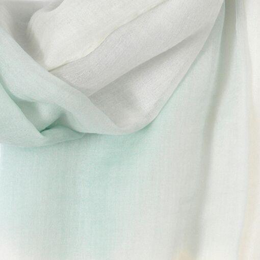 JANE CARR Two-Tone Wrap Scarf-Scarves-Wardrobe Apparel